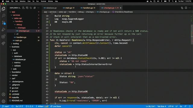 10.3 - Update Readiness Handler to Perform DB Checks смотреть онлайн