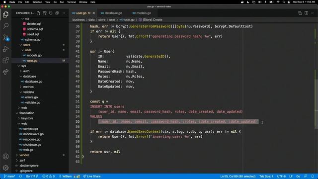 12.4 - User CRUD Data Business Package APIs смотреть онлайн