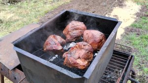 Осень на даче,коптим окорок,прибираемся ,одолели грызуны,ждем снег на Урале