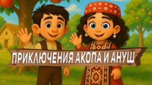 Приключения Акопа и Ануш | учим фрукты на АРМЯНСКОМ ЯЗЫКЕ | Серия 1