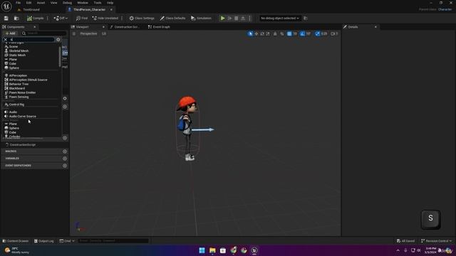 2.1. Create Character Blueprint Class смотреть онлайн