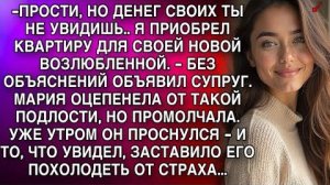 ДЕНЕГ СВОИХ ТЫ НЕ УВИДИШЬ.. Я КУПИЛ КВАРТИРУ ДЛЯ СВОЕЙ НОВОЙ ЛЮБОВНИЦЫ. ЗАЯВИЛ МУЖ...