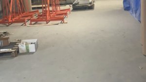 Порошковая покраска металлоконструкций. RAL 2004. Оранжевый цвет. Серверный шкаф, покрытый грунтом.