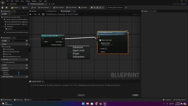 2.2. Add input movement into the Character смотреть онлайн