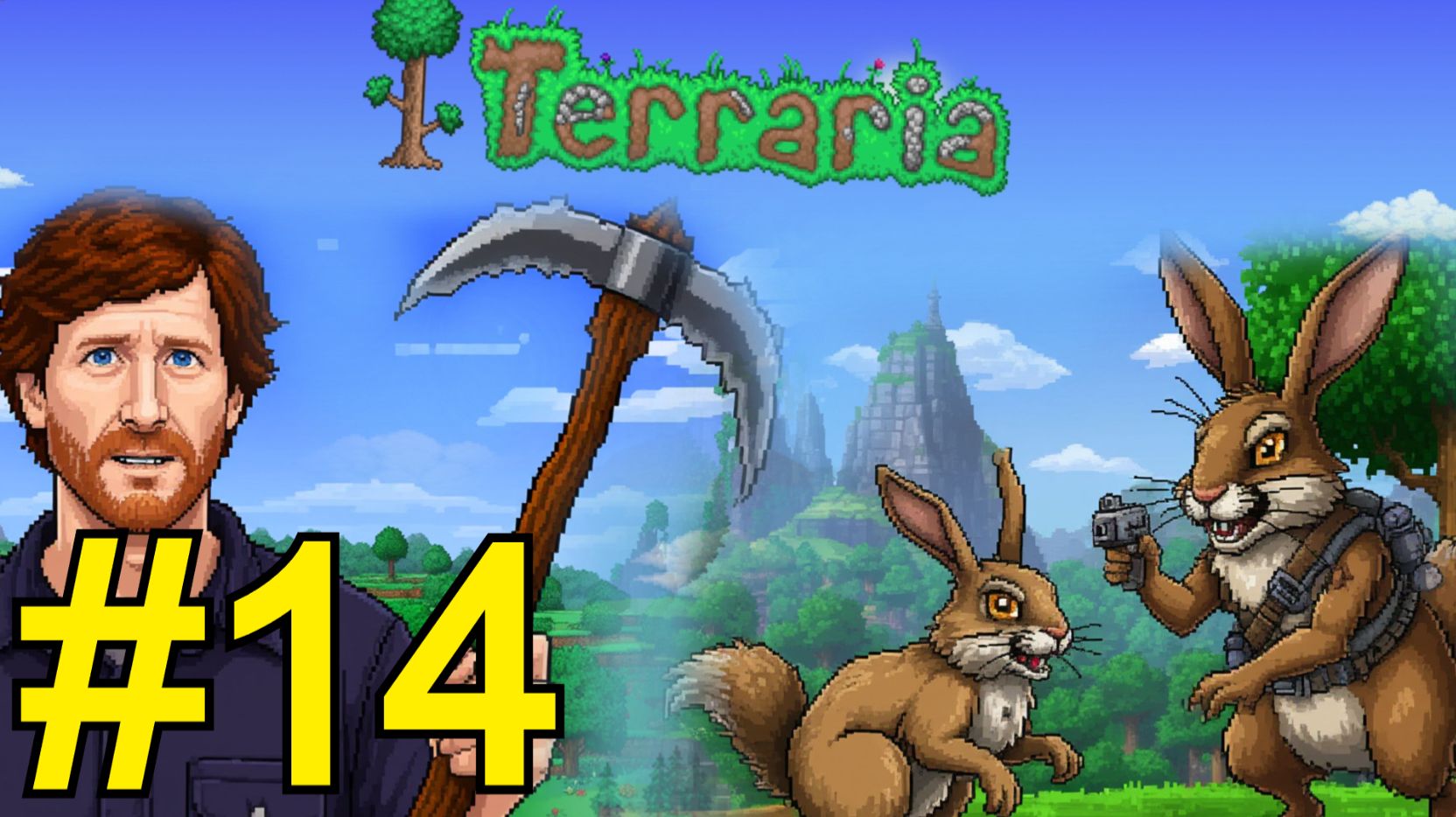 Terraria Прохождение(2025) ч14 Копаем и лутаем смотреть онлайн