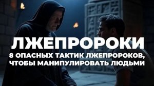 УРОКИ ЖИЗНИ «8 Опасных тактик, лжепророков, чтобы манипулировать людьми» Пастор Андрей Шаповалов.mp4