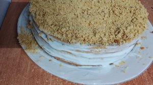 на кухне/ болтаю/ готовлю медовик