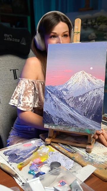 #картина #художник #эльбрус #горы #картинагоры #мастихин #какнарисовать смотреть онлайн