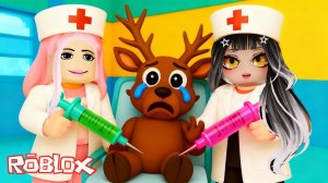 ЛЕЧУ Раненого ОЛЕНЯ из 99 НОЧЕЙ в ЛЕСУ в РОБЛОКС с @DogGamer1⁩    | 99 Nights in the Forest в Roblox