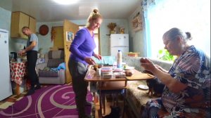Жизнь простой семьи на Алтае,Что купила в городе СуперпокупКа