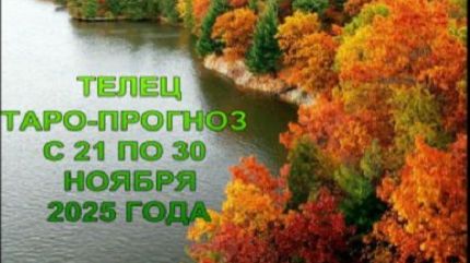 ТЕЛЕЦ ТАРО-ПРОГНОЗ С 21 ПО 30 НОЯБРЯ 2025 ГОДА смотреть онлайн