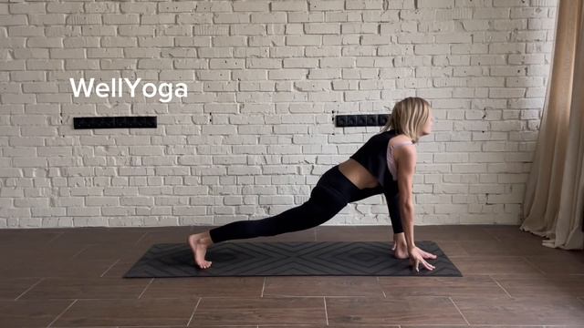 WellYoga Club Практика 2. Сурья Намаскар 5 кругов + пранаяма + скрутки