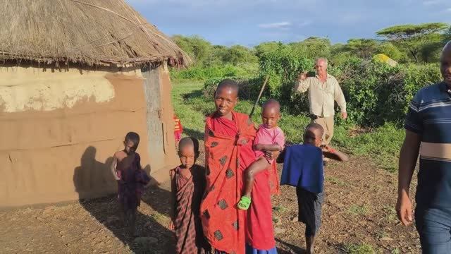 семья масаи. 