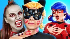 🧛Вампирша против Леди Баг 💔 Забавные лайфхаки и гаджеты!