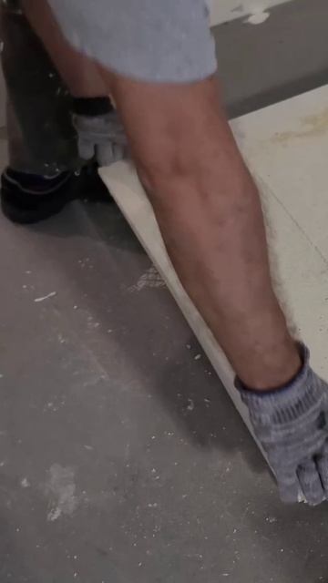 пол на лоджии с помощью гвл