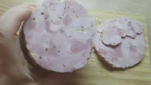 Ветчина в ветчиннице. Рецепт, этапы приготовления.