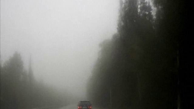 Дорога в туче...