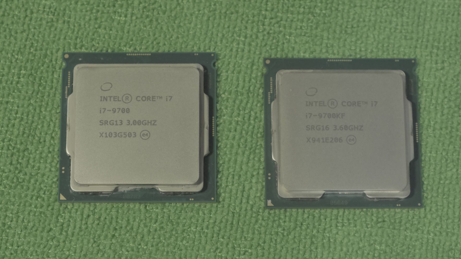 Продаю I7-9700 и I7-9700KF