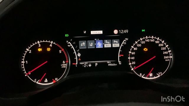 Сброс напоминания о замене масла Land Cruiser 300