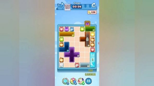 Как пройти Уровень 175 в Drop the Cat! (Решение)