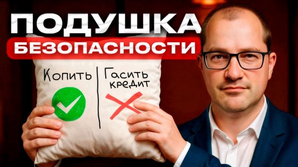 Какой должна быть финансовая ПОДУШКА безопасности? Финансовая грамотность!