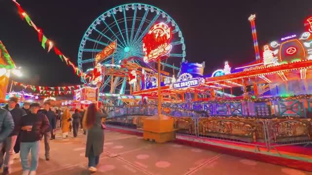 🇬🇧Лондонский Гайд-парк(2025) Зимняя страна чудес.Лучшее место для праздничного веселья в Лондоне🎄 смотреть онлайн