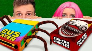 НЕ ВСКРЫВАЙ ЛЕГО КОМПЛЕКТ THOMAS.EXE vs CHOO CHOO CHARLES vs BUS EATER в 3:00 НОЧИ !!