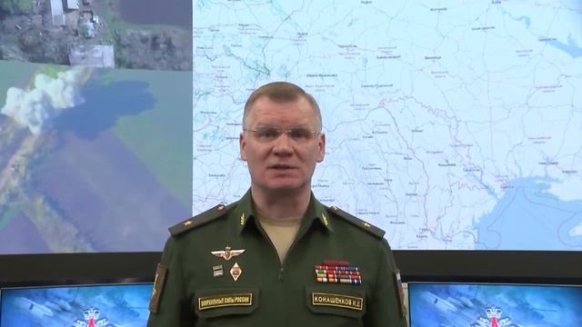Брифинг Минобороны России (01.05.2022  12-00). Поражение аэродрома в Одессе.