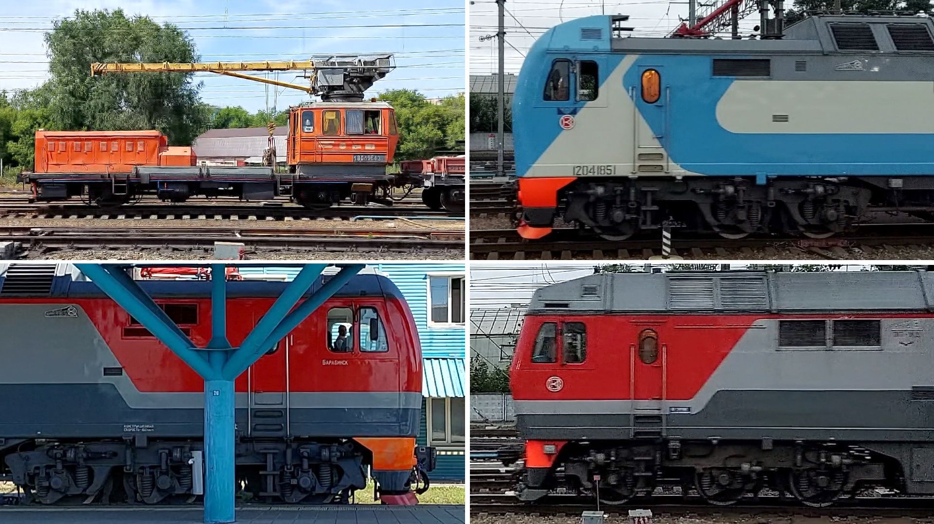 ПОЕЗДА Локомотивы грузовые и пассажирские - жд микс смотреть онлайн