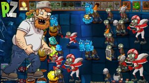 Растения против Зомби ПвЗ Fusion ОРДА ЗОМБИ Plants vs. Zombies Hybrid Mod PvZ мод Битва прохождение