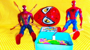 Человек-паук играет в рыбалку.Игрушки для детей.Мстители.Марвел.Игры.Играть.Супергерой.Супергерои.