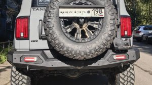 Устанавливаем задний силовой бампер АМЗ на TANK 300
