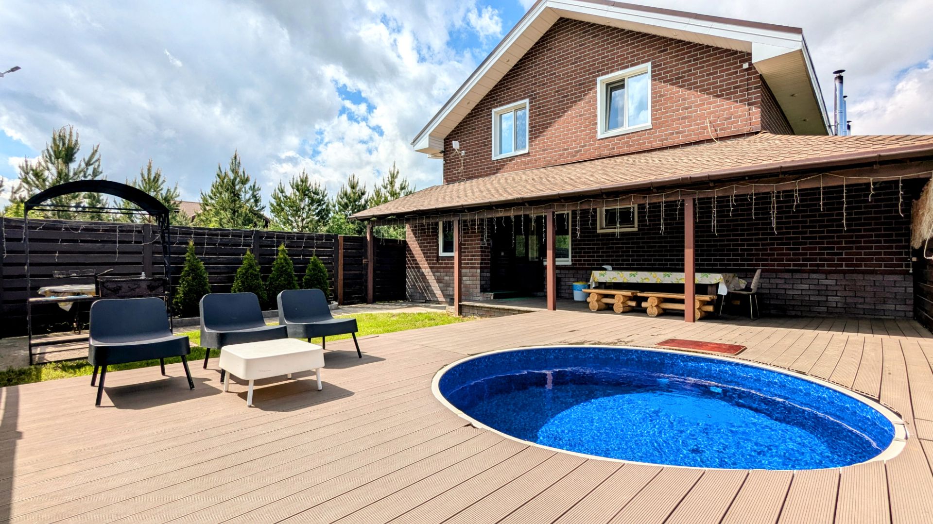 Коттедж на сутки в Казани | Бассейн и спокойный отдых | Дом “Каймары 2” — обзор дома