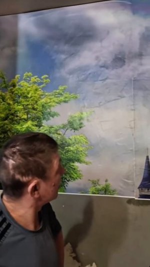 ПАША ДОВОЛЬНЫЙ КАКОЙ! КОНЕЧНО, ВЕДЬ ЗАМОК ПОЛУЧАЕТСЯ БЕЗУПРЕЧНЫЙ! ИРИШКА ЧИКИ ПИКИ ТОЖЕ РАДУЕТСЯ