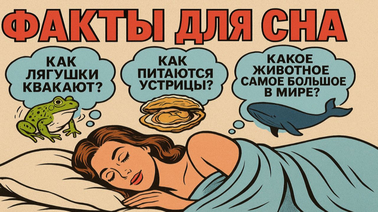 Факты для сна: интересные и увлекательные факты, чтобы быстро уснуть смотреть онлайн