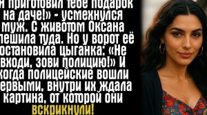 «Я приготовил тебе подарок на даче!» — усмехнулся муж. С животом Оксана спешила туда. Но у ворот её.