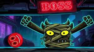 мультик БОСС МУМИЯ новый Ред Бол красный шарик игра на андроид прохождение