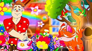 Песенки для малышей🌾Садовник 🌸 Веселый мультик-песенка для малышей 🌸
