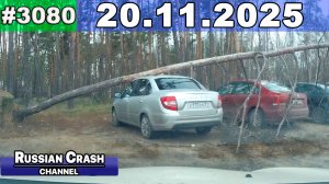 ДТП. Подборка на видеорегистратор за 20.11.2025 Ноябрь 2025