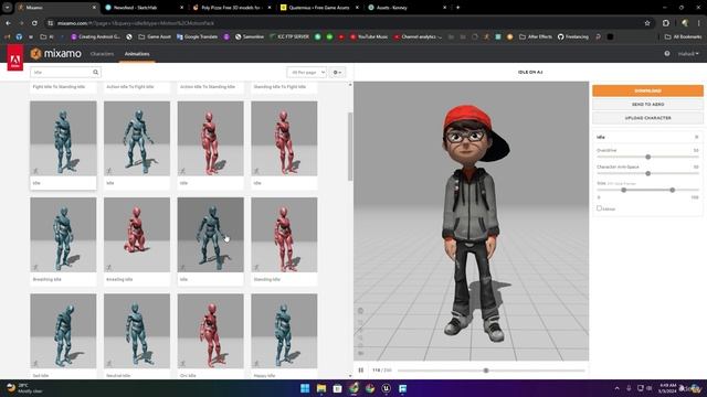 1.4. Import Third Person Characters with Animations смотреть онлайн