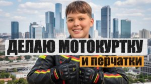 ДЕЛАЕМ МОТОКУРТКУ и МОТОПЕРЧАТКИ