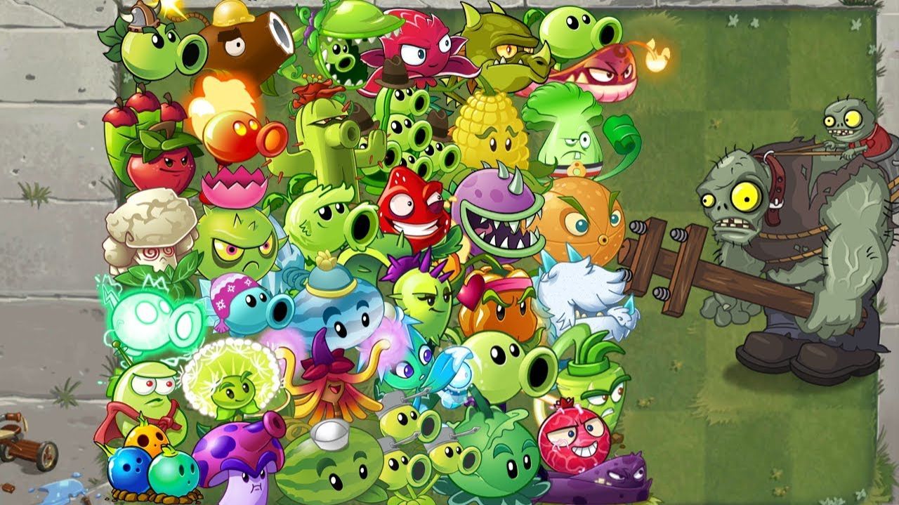 Zombies Зомби против растений #pvz ПВЗ смотреть онлайн