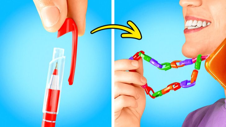 ✏️ Переделка старых школьных принадлежностей 🎒