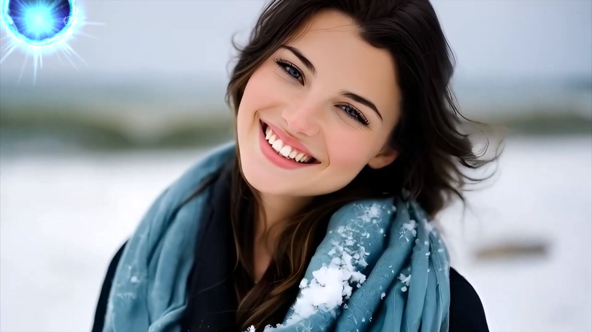 Прогулка у зимнего океана смотреть онлайн