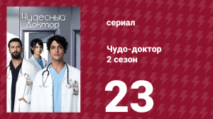 Чудо-доктор 2 сезон 23 серия (сериал, 2019)