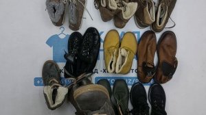 40747 Обувь зимняя, 2пак, CREAM WINTER SHOES, секонд (cream) оптом