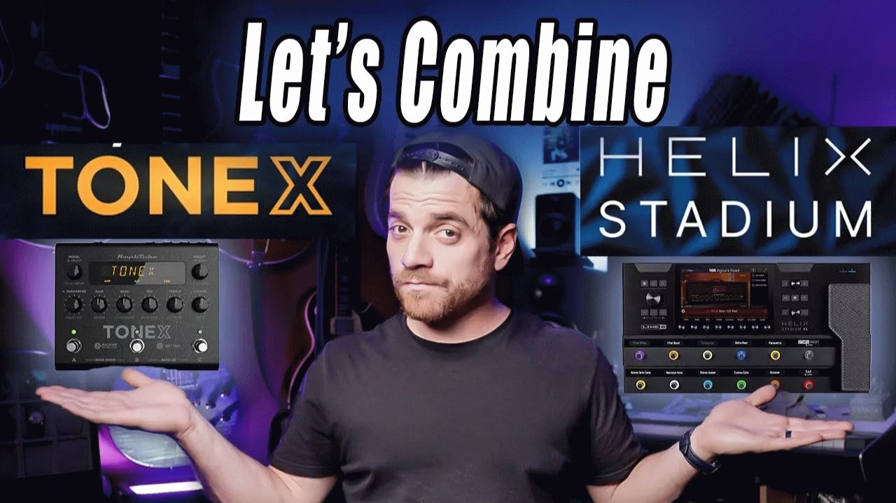 Steve Sterlacci: Combining the Helix Stadium with TONEX Pedal is the ULTIMATE Combo смотреть онлайн