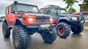 КРАСНЫЙ ГЕЛИК против БОЛОТА! Первое испытание 3 тонн МОЩИ. ЗАСТРЯНЕТ или НЕТ?