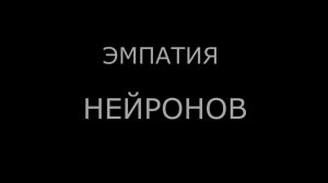 ЭМПАТИЯ НЕЙРОНОВ