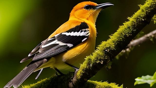 Звук природы. Птицы. Пение Иволги в весеннем лесу смотреть онлайн